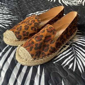 Leopard Slip-On Espadrille